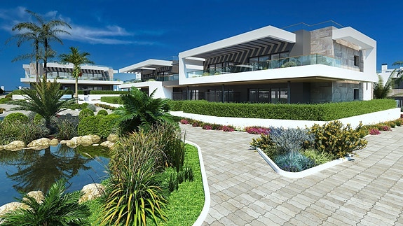 SOLGT! Eksklusiv tomannsbolig med 3 soverom og 3 bad | Hage på 242 m2 | Nydelige fellesarealer