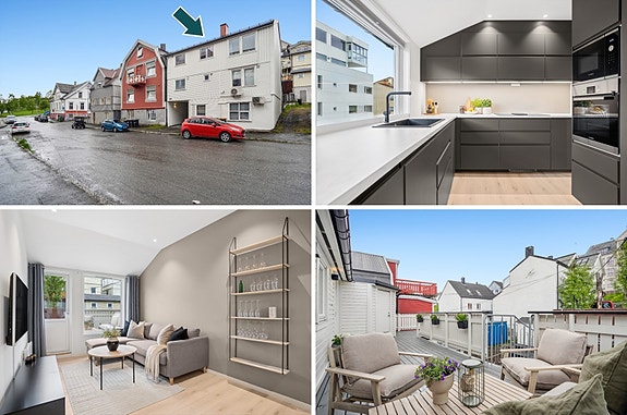 Parkgata 28 - En påkostet selveierleilighet beliggende i Tromsø sentrum