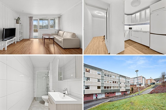 Velkommen til Lauritz Hervigs vei 75C - En lys 2-roms med fin beliggenhet på Fjell!