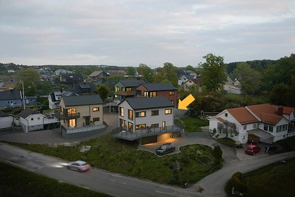 Velkommen til ny bolig i Krosnesveien 23A (Boligen får også veranda i 3. etg) Bilde: Illustrasjon-foto