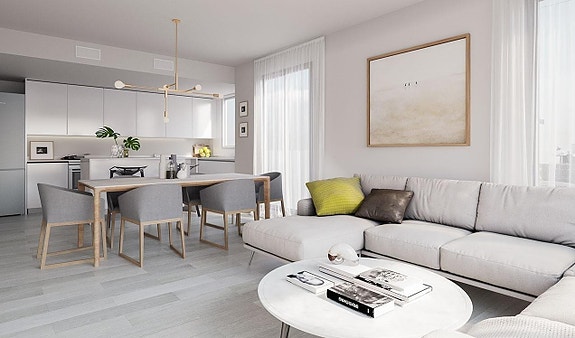 5 roms penthouse-leilighet | Havutsikt | Flotte fellesområder