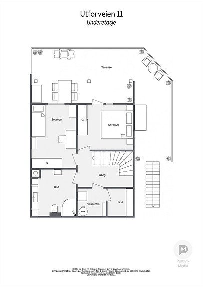 Plantegning underetasje