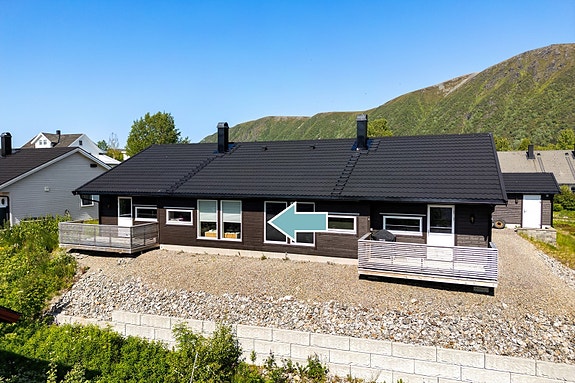 Velkommen til Aspåsen 6B! En moderne halvpart i en tomannsbolig fra 2021.