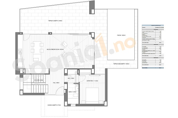 Nydelig villa med 3 soverom og 3 bad | Stort uteområde med basseng | Utsikt!!