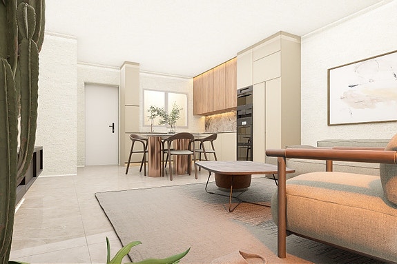 Moderne leilighet med 3 soverom og 2 bad | Hage på 35 m2 | Flotte fellesområder