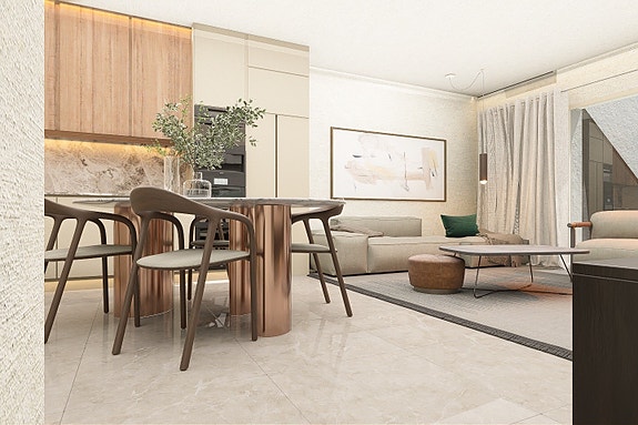 Moderne leilighet med 3 soverom og 2 bad | Hage på 35 m2 | Flotte fellesområder