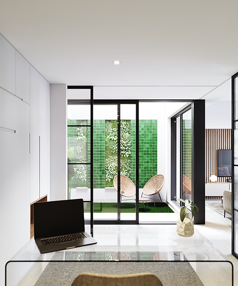 Svært eksklusiv leilighet med 2 soverom | Terrasse på 85 m2 med privat basseng