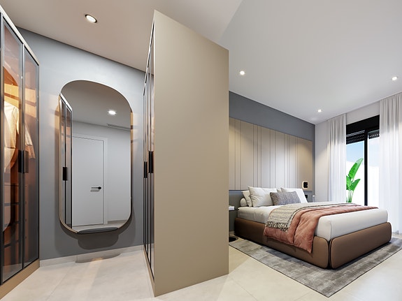 Svært eksklusiv leilighet med 2 soverom | Terrasse på 85 m2 med privat basseng