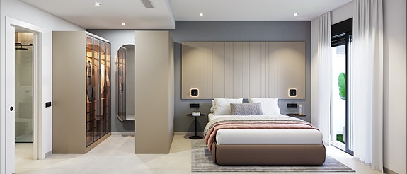 Svært eksklusiv penthouse-leilighet med 2 soverom | Takterrasse på 82 m2 med privat basseng og utekjøkken