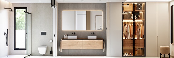 Luksusvilla med stort uteområde og privat basseng | Høye kvaliteter | 3 soverom og 3 bad