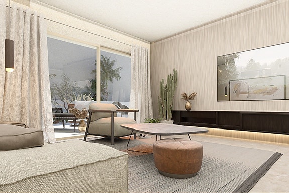 Moderne penthouse-leilighet med 3 soverom og 2 bad | Takterrasse på 78 m2 | Flotte fellesområder