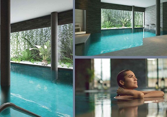 Leilighet med 3 soverom og sørvestvendt terrasse - Moderne anlegg med treningssenter, basseng og klubbadgang