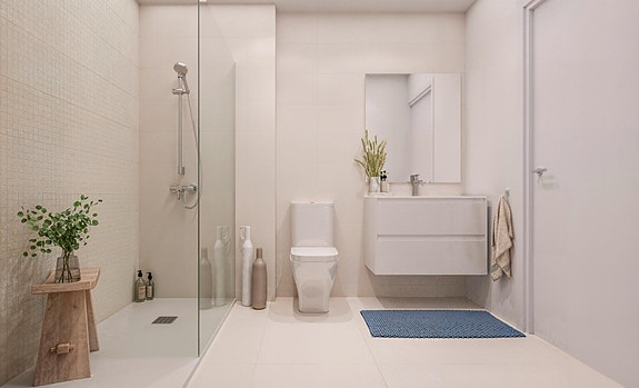 Leilighet med 3 soverom og romslig terrasse - Komplett fellesanlegg med basseng og treningssenter