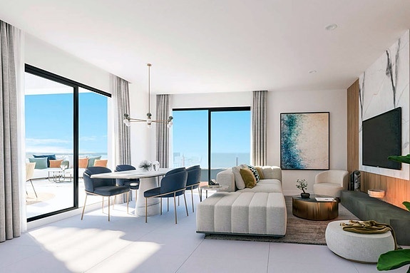 Nydelig havutsikt | Ny Penthouse-leilighet med 3 soverom og 2 bad | Stor terrasse og takterrase