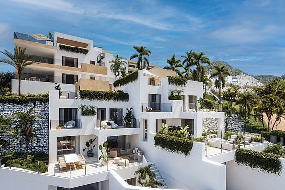 Nydelig havutsikt | Ny Penthouse-leilighet med 3 soverom og 2 bad | Stor terrasse og takterrase