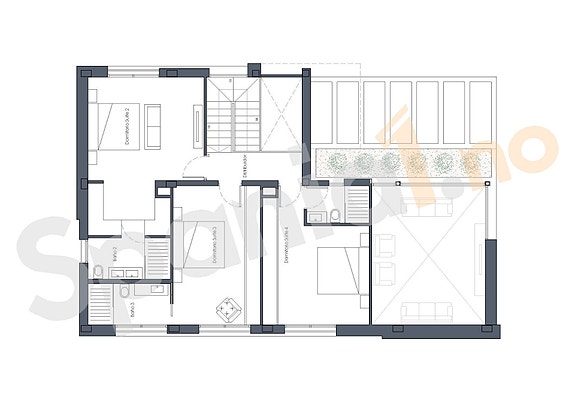 Drømmevilla | Midt i smørøyet | Gangavstand til strand | 4 soverom og 4 bad |