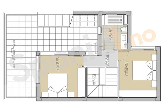 Moderne rekkehus med takterrasse| 3 sov og 2 bad | Uteplass med eget basseng | Parkering
