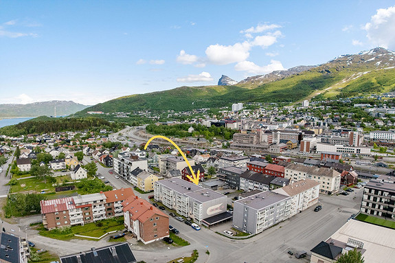 Kort gåavstand til butikker, sentrum og turområder