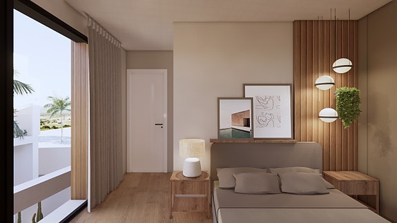 SOLGT! Villa med 3 soverom - Privat basseng og takterrasse kun 300 meter fra stranden - Nøkkelferdig!