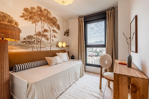 Ny toppleilighet i hjertet av Málaga   4 soverom, takbasseng, treningsrom og spektakulær utsikt