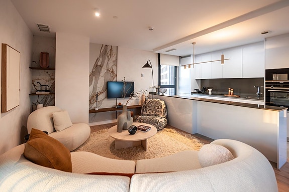 Ny toppleilighet i hjertet av Málaga   4 soverom, takbasseng, treningsrom og spektakulær utsikt