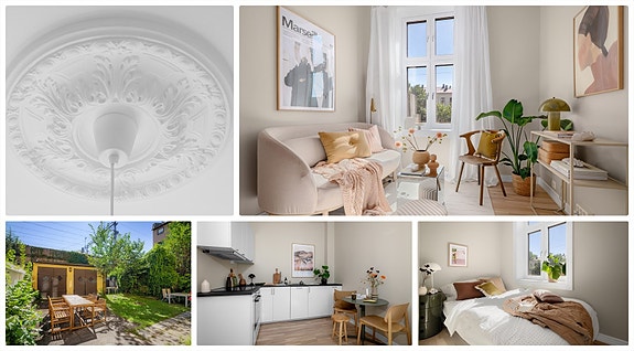 I denne leiligheten kan vi garantere høy trivselsfaktor!