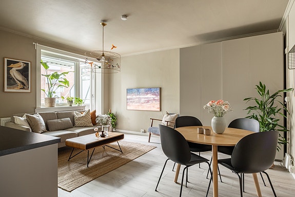 Velkommen til en lekker og moderne 2-roms på sentrale Sofienberg.