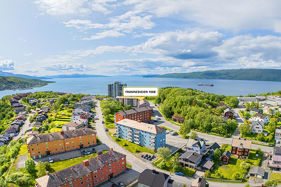 Leiligheten ligger sentralt på Framnes i et veldrevet borettslag