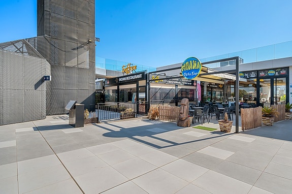 Kort spasertur til cafe og restauranter