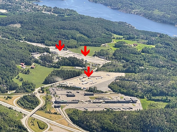 Nabo Tollstasjon Svinesund og E6, 3 tomter, selges hver for seg, evt. deles opp!