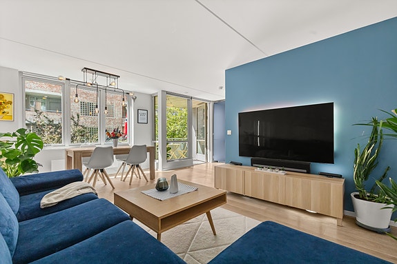 Velkommen til Nonnegata 15 - en moderne og attraktiv 3-roms med Klosterenga som nærmeste nabo.