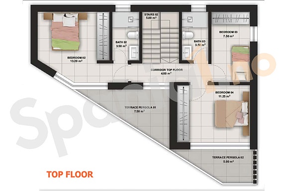 NYHET! Eksklusiv ny villa med 4 soverom og 3 bad | Stor uteplass med basseng