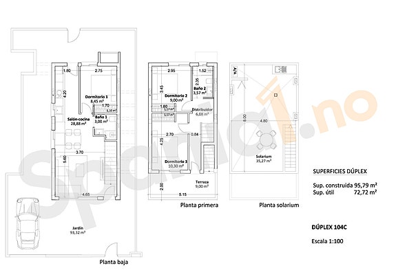 Ny moderne villa med takterrasse og fellesbasseng - kun 800 meter fra stranden