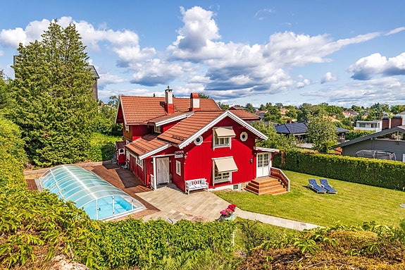 Velkommen til Strømsborgveien 37c! Foto Hanne Bruland