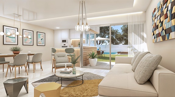 NYBYGG! Moderne rekkehus med 3 soverom og 2 bad | Stor uteplass med mulighet for basseng