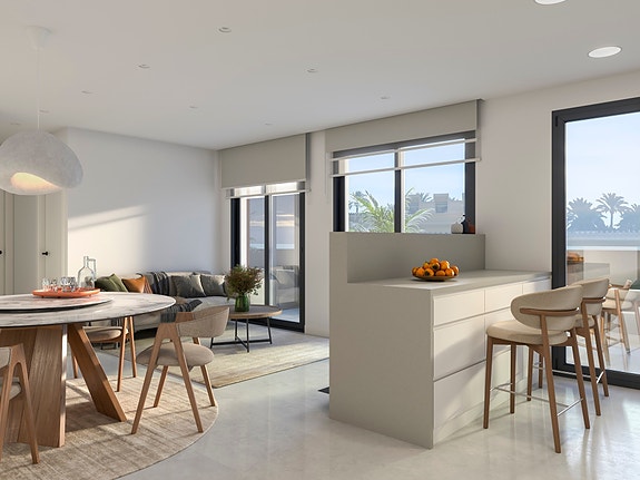 Nybygg! Moderne penthouse i hjertet av Santa Pola - Kun 500 meter fra stranden