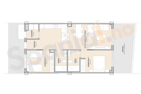 Nye moderne leiligheter i La Nucía - med felles basseng og nær alle fasiliteter