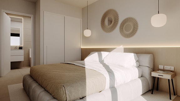 Nybygg! Moderne penthouse med stor takterrasse - Med felles basseng og nær alle fasiliteter