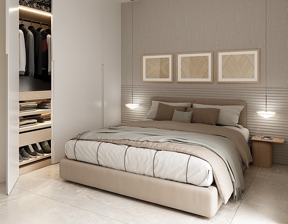 Rekkehus i moderne stil med eget basseng |  3 soverom og 3 bad | Fantastisk utsikt | Takterrasse | Flotte fellesområder