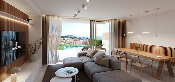 Nye rekkehus i moderne stil | Velg mellom 3 eller 4 soverom | Fantastisk utsikt | Takterrasse | Flotte fellesområder