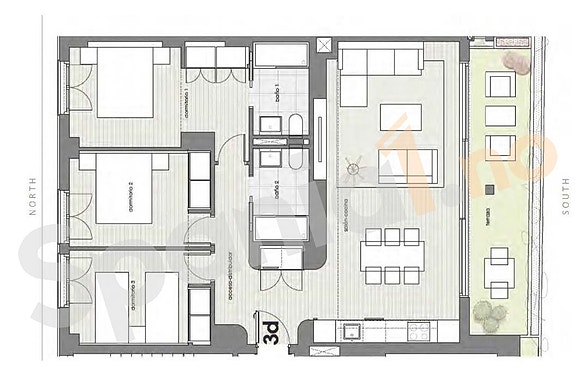 Ny leilighet med 3 soverom i sentrum av Estepona - Takbasseng og gym