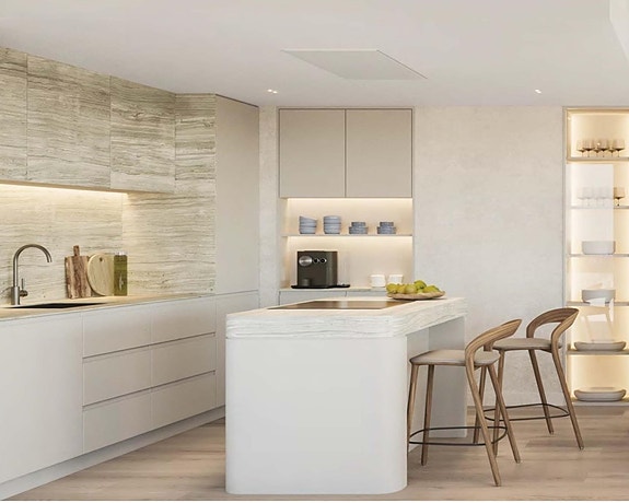 Penthouse med stor terrasse i sentrum av Estepona - Takbasseng og gym