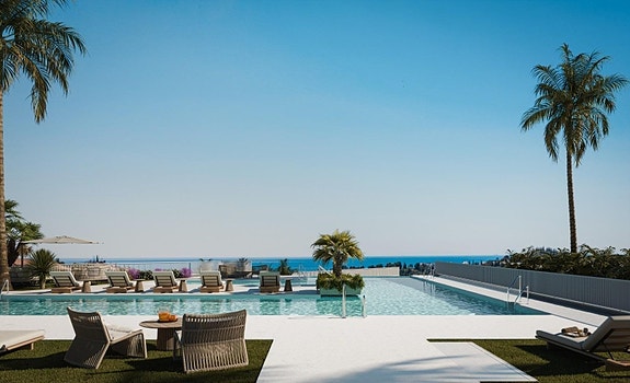 Nye leiligheter i Mijas Costa   2 soverom, havutsikt og førsteklasses fellesfasiliteter