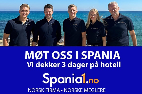 Rekkehus i moderne stil med eget basseng |  3 soverom og 3 bad | Fantastisk utsikt | Takterrasse | Flotte fellesområder