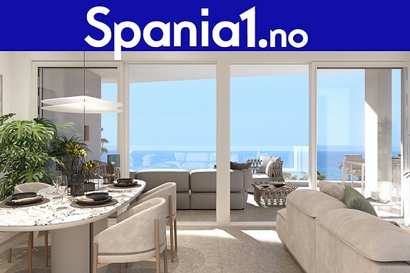 NYBYGG! Ny eksklusiv leilighet kun 250m fra stranden - Stor terrasse 144m2, parkering og bod