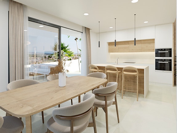 SOLGT! Moderne villa med 3 soverom, underetasje, takterrasse, mulighet for ekstra rom og privat basseng