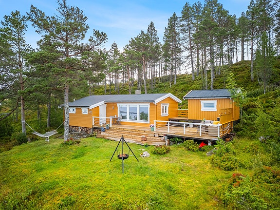 Eiendomsmegler 1 v/ Sindre Belsås har gleden av å presentere denne flotte fritidseiendommen med fantastisk utsikt!