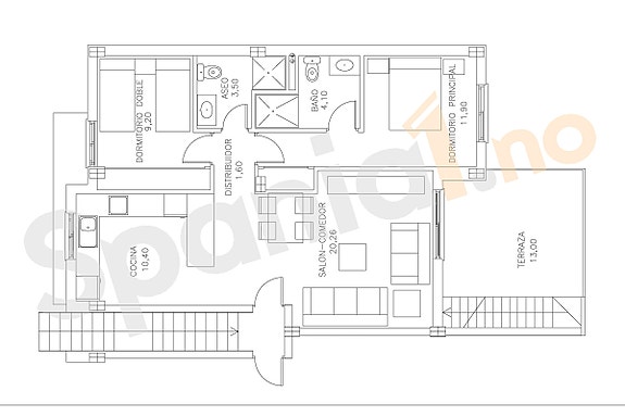 Nyhet! Toppleilighet med 3 soverom og stor takterrasse | Nydelige fellesområder | Parkering