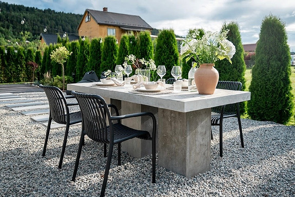 Perfekt for sommermåltidene.