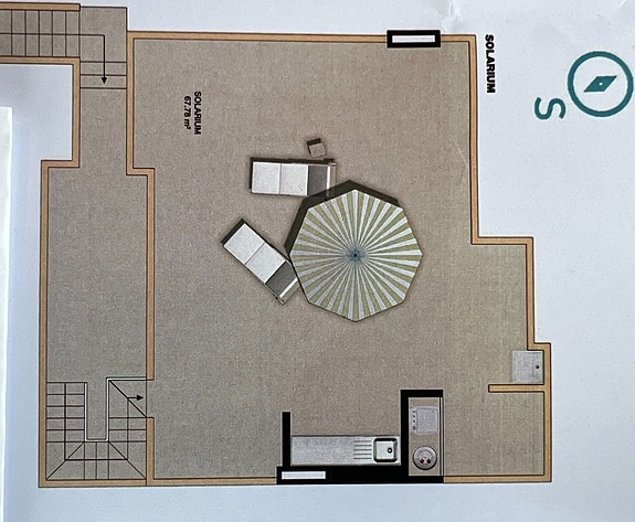Nydelig penthouse-leilighet | 89m2 terrasser | 300 meter til matbutikk og gode restauranter | Perfekt for utleie